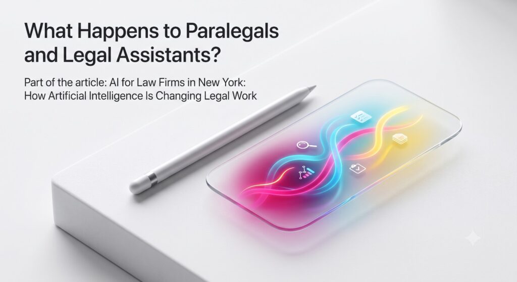 A paralegal may supervise document pipelines, validate extracted data, manage AI-assisted due diligence, maintain matter databases or operate advanced litigation tools.