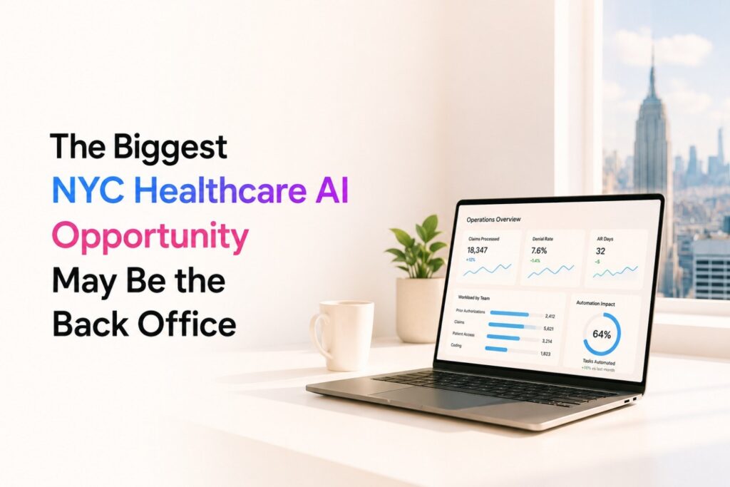 This work rarely receives the attention given to cancer diagnostics or surgical robots, but it creates one of the biggest markets for AI.