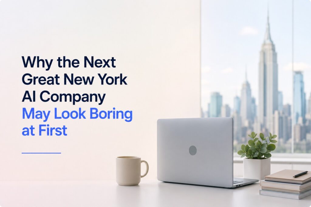 New York contains an enormous amount of specialized knowledge.