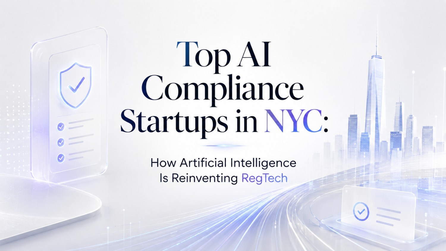 Explore top AI compliance startups in NYC using artificial intelligence to automate monitoring, reporting, risk management and regulatory workflows.