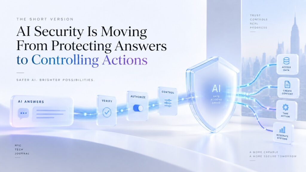 If the agent misunderstands its goal, receives malicious information, uses the wrong account, has permissions that are too broad, or follows instructions hidden inside an outside document, it may not simply produce a bad sentence.