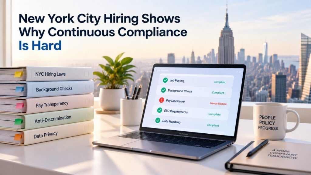 Employers and employment agencies using covered automated employment decision tools need a recent bias audit, public information about that audit and required notices. The city says the bias audit must have occurred within one year before use of the tool. (NYC Homeowner Portal)