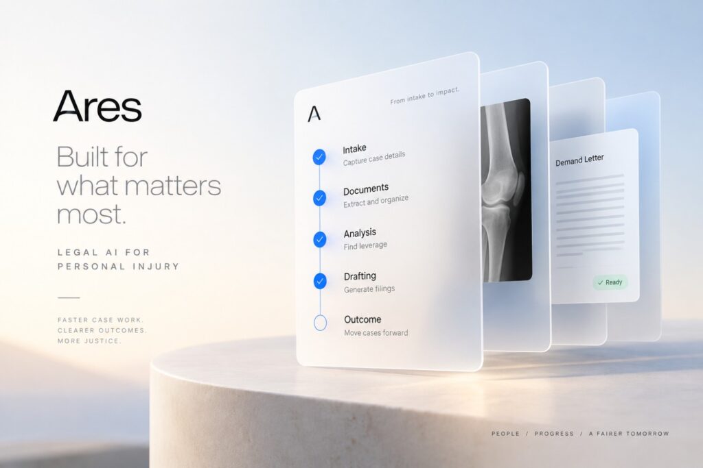 Instead of building for every type of lawyer, the company focuses heavily on personal injury firms.