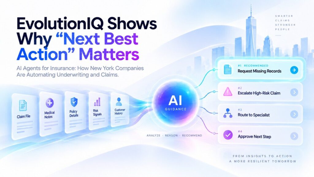 CCC Intelligent Solutions completed its acquisition of EvolutionIQ in January 2025. CCC said the acquisition added capabilities including medical summarization and next-best-action technology to its wider insurance platform.
