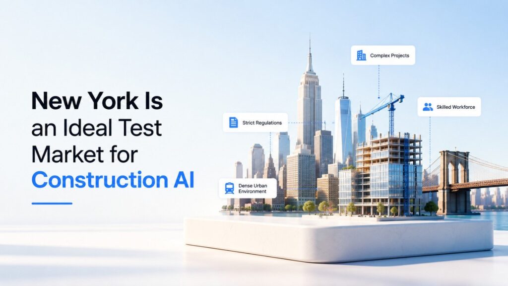 Investors appear to be betting that the first major construction AI winners will remove the information bottlenecks surrounding physical construction.
