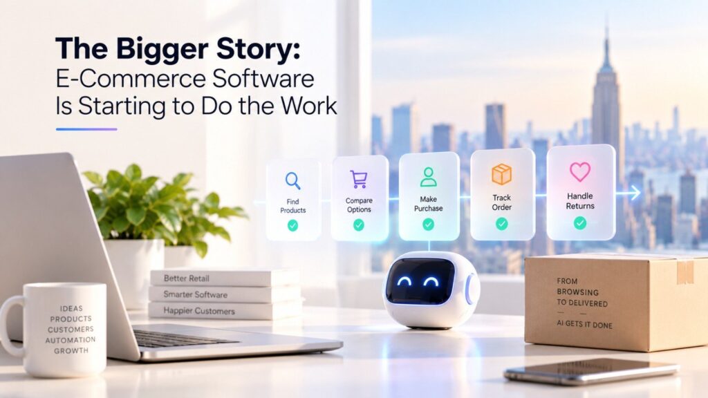 For New York retailers, the right response is not to automate everything as quickly as possible. It is to identify the workflows where autonomy produces a clear customer or financial benefit, build strong data underneath them, limit permissions carefully and measure the work that actually gets completed.