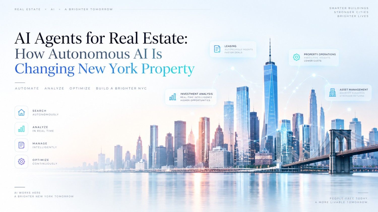 Explore how autonomous AI agents are changing New York real estate through leasing, property operations, tenant support, deal analysis and market research.