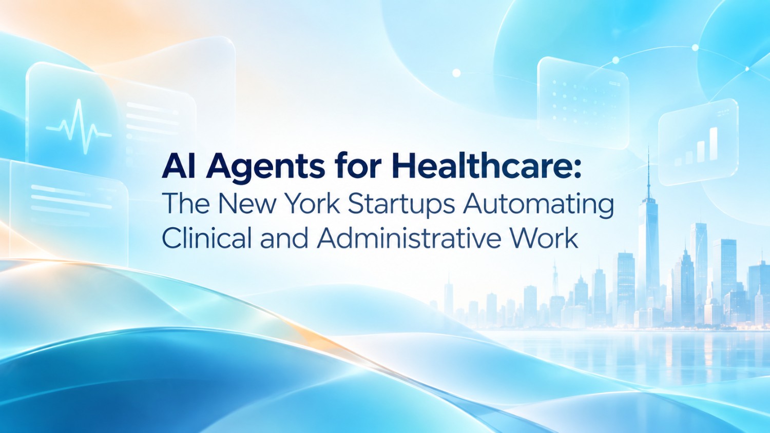 Discover New York healthcare AI agent startups automating clinical documentation, patient support, scheduling, billing, operations and administrative work.